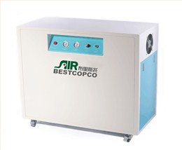 布里斯托BW-60全無油系列空壓機銷往中山市鮮之尊享智能科技有限公司